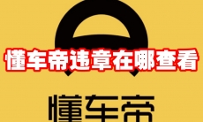 懂车帝违章在哪查看