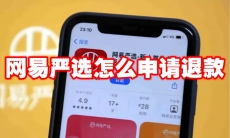 网易严选怎么申请退款