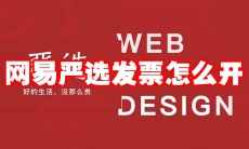网易严选发票怎么开