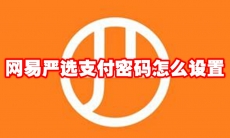网易严选支付密码怎么设置