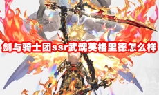 剑与骑士团ssr武魂英格里德怎么样