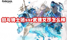 剑与骑士团ssr武魂艾莎怎么样
