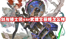 剑与骑士团ssr武魂艾丽娅﻿怎么样