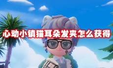 心动小镇猫耳朵发夹怎么获得