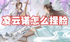 凌云诺怎么捏脸