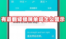 有道翻译锁屏单词怎么显示
