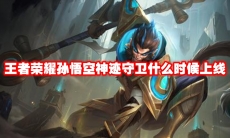 王者荣耀孙悟空神迹守卫什么时候上线