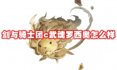 剑与骑士团c武魂罗西奥怎么样
