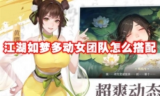 江湖如梦多动女团队怎么搭配
