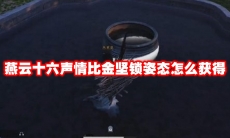 燕云十六声情比金坚锁姿态怎么获得