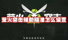 萤火突击辅助瞄准怎么设置