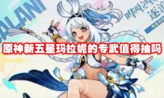 原神新五星玛拉妮的专武值得抽吗