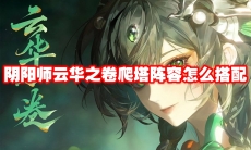 阴阳师云华之卷爬塔阵容怎么搭配