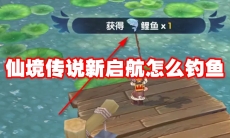 仙境传说新启航怎么钓鱼
