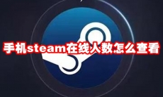 手机steam在线人数怎么查看