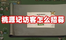 桃源记访客怎么招募