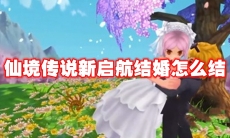 仙境传说新启航结婚怎么结