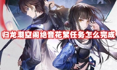 归龙潮空阁绝音花絮任务怎么完成