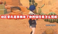 绝区零风滚草捎来了她的信任务怎么完成