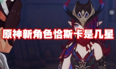 原神新角色恰斯卡是几星