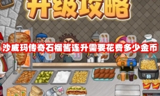 沙威玛传奇石榴酱连升需要花费多少金币