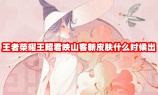 王者荣耀王昭君映山客新皮肤什么时候出