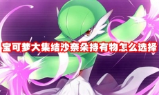 宝可梦大集结沙奈朵持有物怎么选择