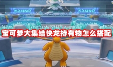 宝可梦大集结快龙持有物怎么搭配