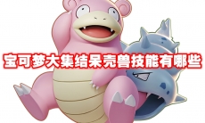 宝可梦大集结呆壳兽技能有哪些
