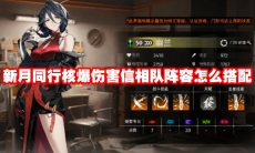 新月同行核爆伤害信相队阵容怎么搭配