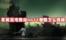 苍翼混沌效应no11潜能怎么选择