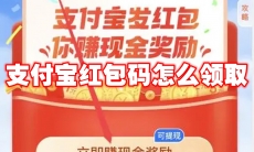 支付宝红包码怎么领取