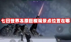 七日世界冻原巨楔观景点位置在哪