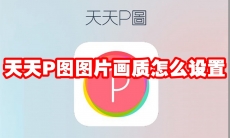 天天P图图片画质怎么设置
