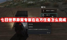 七日世界异常专家在北方任务怎么完成