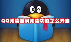 QQ阅读全屏阅读功能怎么开启
