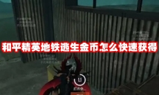 和平精英地铁逃生金币怎么快速获得
