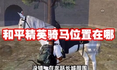 和平精英骑马位置在哪
