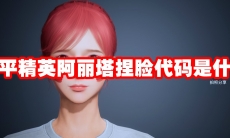和平精英阿丽塔捏脸代码是什么