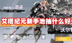 艾塔纪元新手池抽什么好