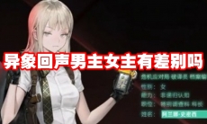 异象回声男主女主有差别吗