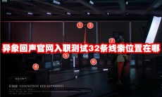异象回声官网入职测试32条线索位置在哪