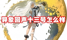 异象回声十三号怎么样