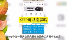 keep可以投屏吗